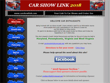 Tablet Screenshot of carshowlink.com